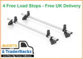 Ford Transit Courier 2024 Onwards Roofbars 2 Bar Rhino KammBar Pro Roof Rack