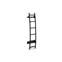 Ford Transit Custom Rear Door Ladders -Rhino Black Rear Door Ladder V710